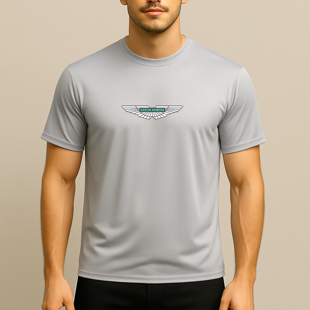 Men's Aston Martin Motorsports Car Polyester T-Shirt